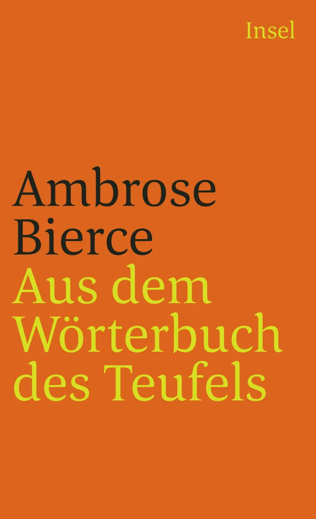 Buchcover von 'Aus dem Wörterbuch des Teufels' - Taschenbuch von Ambrose Bierce
