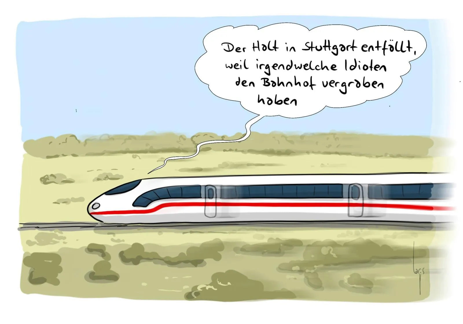 Detailansicht: Aus der Bahn! (Hardcover)