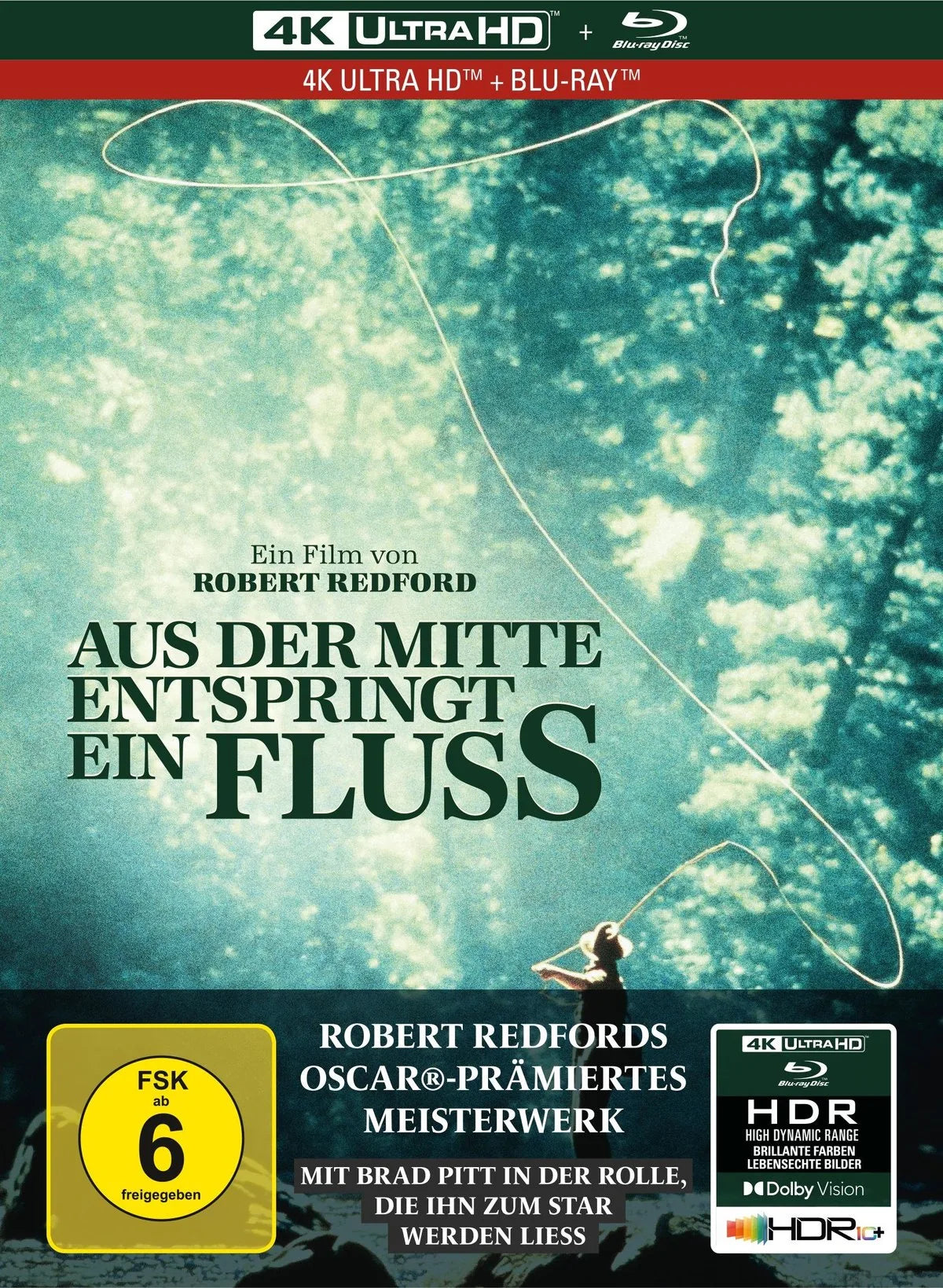 Aus der Mitte entspringt ein Fluss - Blu-ray 4K Ultra HD