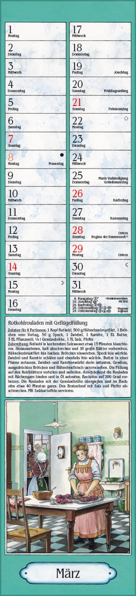 Aus Großmutters Küche Langplaner 2027 – Ansicht