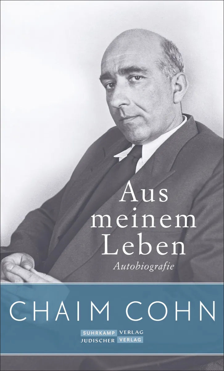 Buchcover von 'Aus meinem Leben' - Gebundene Ausgabe von Chaim Cohn