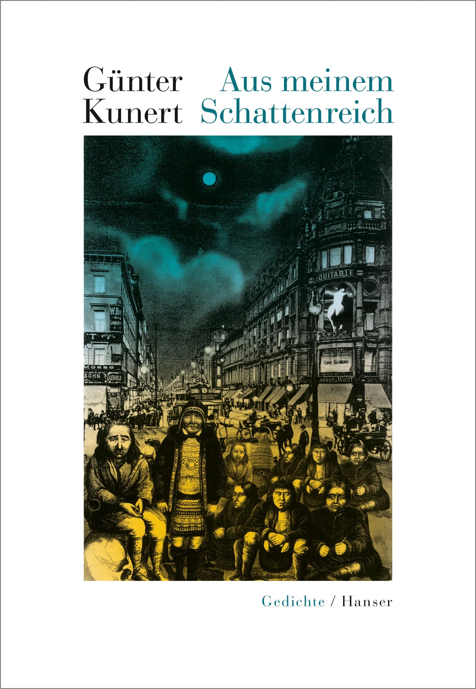 Buchcover von 'Aus meinem Schattenreich' - Gebundene Ausgabe von Günter Kunert