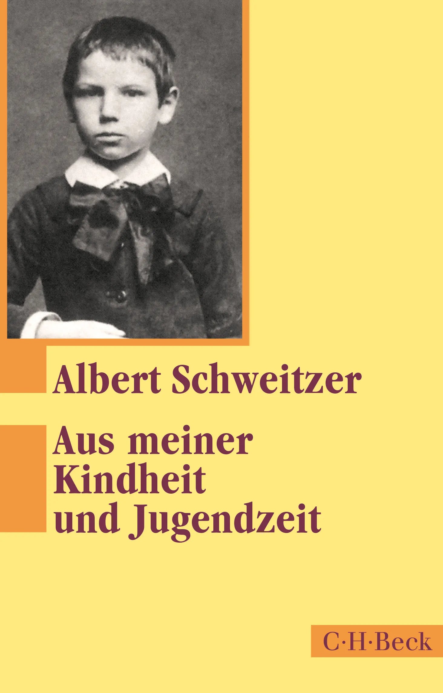 Buchcover von 'Aus meiner Kindheit und Jugendzeit' - Taschenbuch von Albert Schweitzer