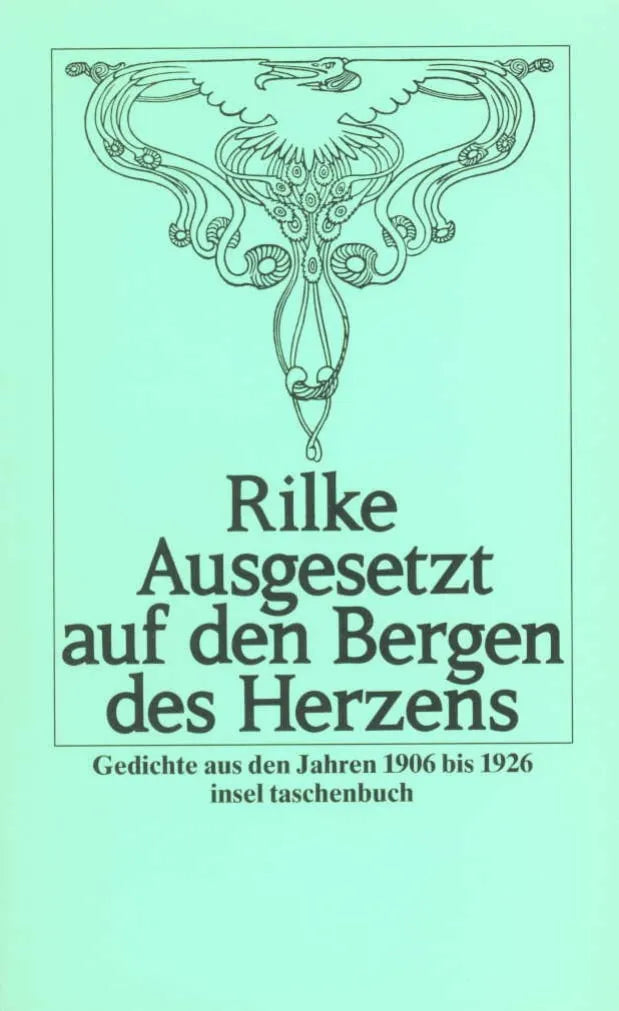 Buchcover von 'Ausgesetzt auf den Bergen des Herzens' - Taschenbuch von Rainer Maria Rilke
