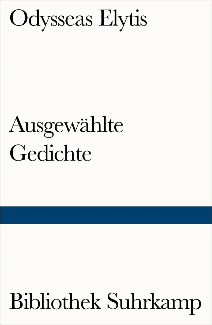 Buchcover von 'Ausgewählte Gedichte' - Taschenbuch von Odysseas Elytis
