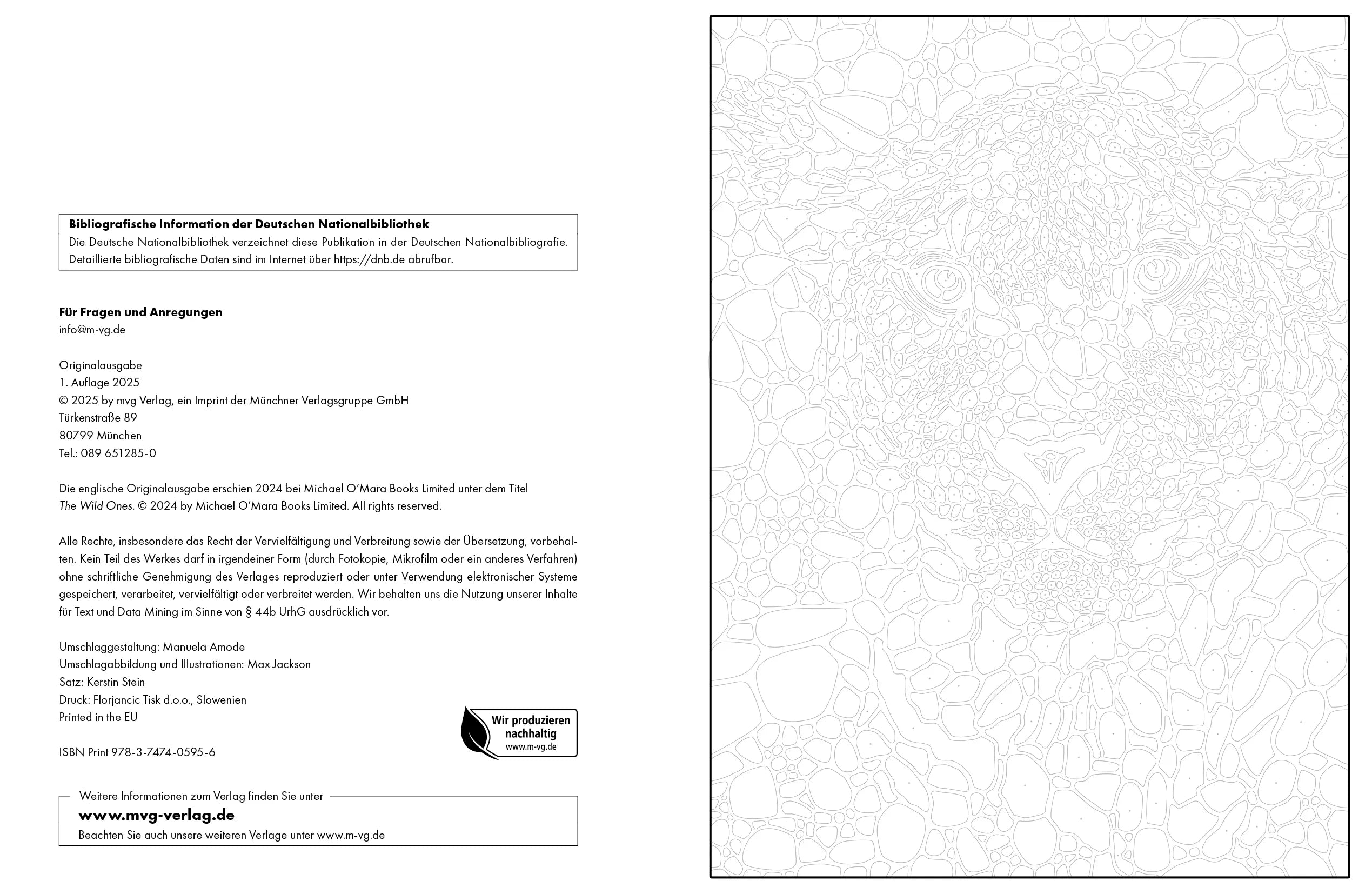 Innenansicht von 'Ausmalen und Entdecken' - Paperback