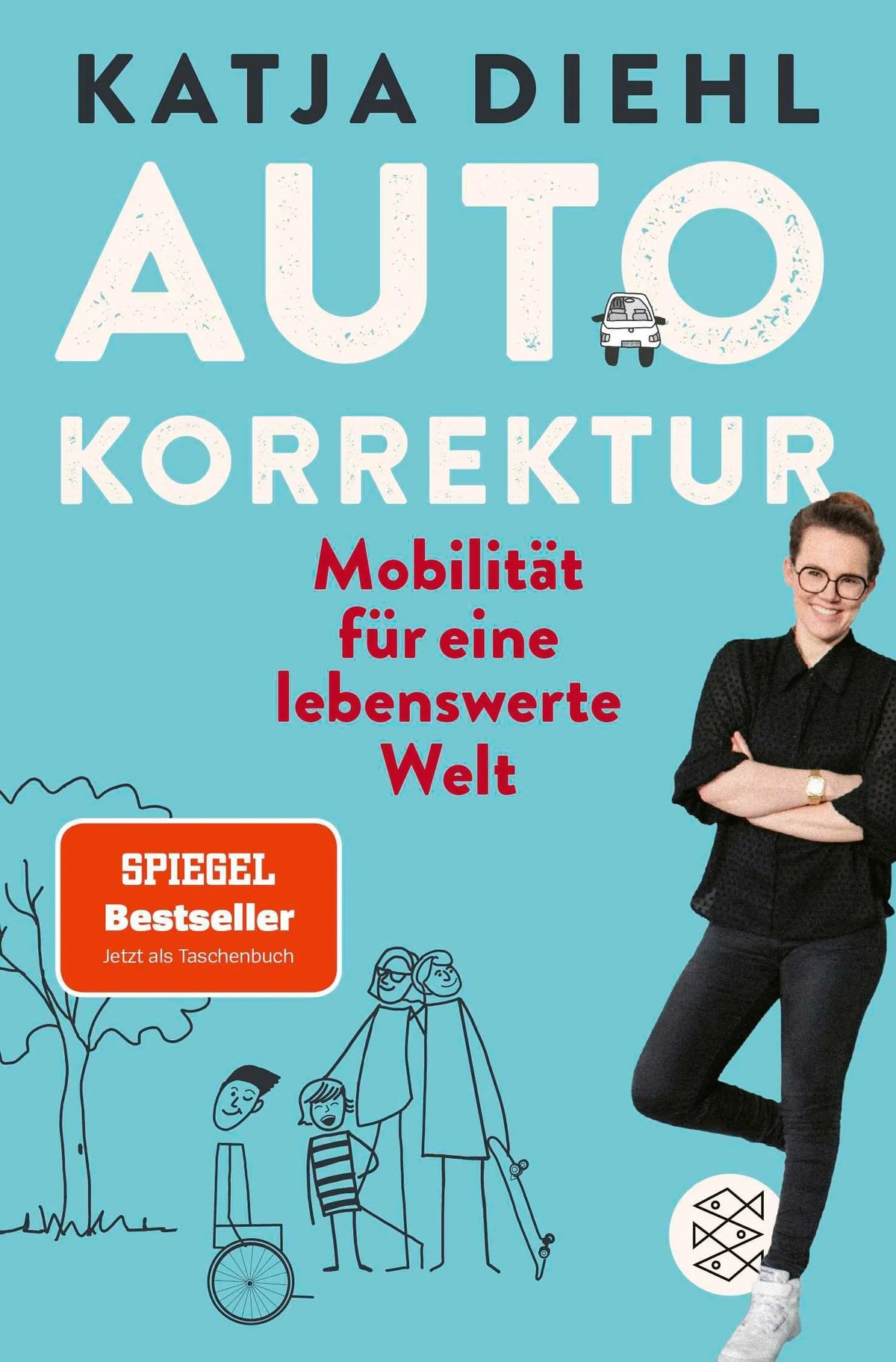 Cover: Autokorrektur – Mobilität für eine lebenswerte Welt (Taschenbuch) von Katja Diehl