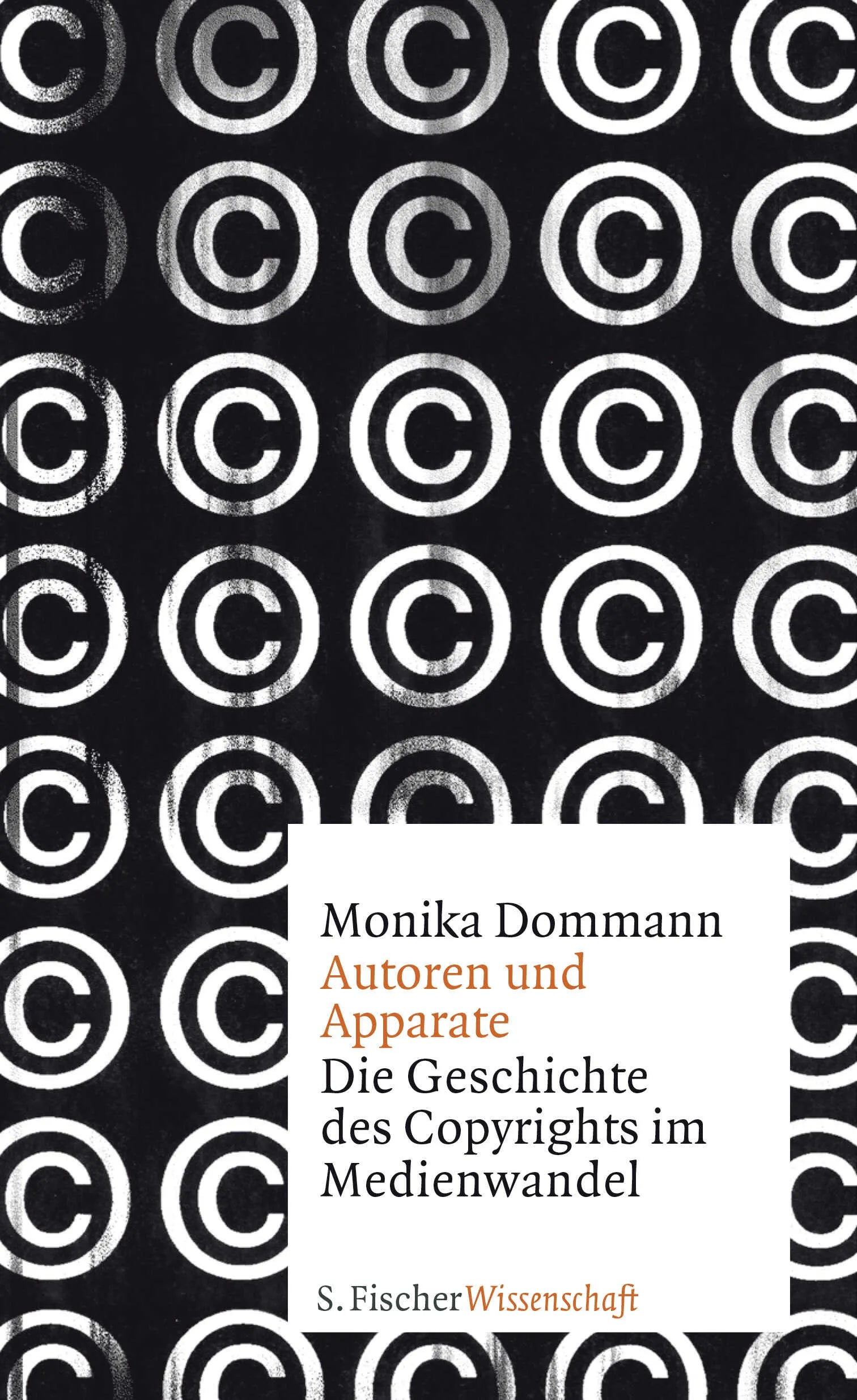 Buchcover von 'Autoren und Apparate' - Gebundene Ausgabe von Monika Dommann