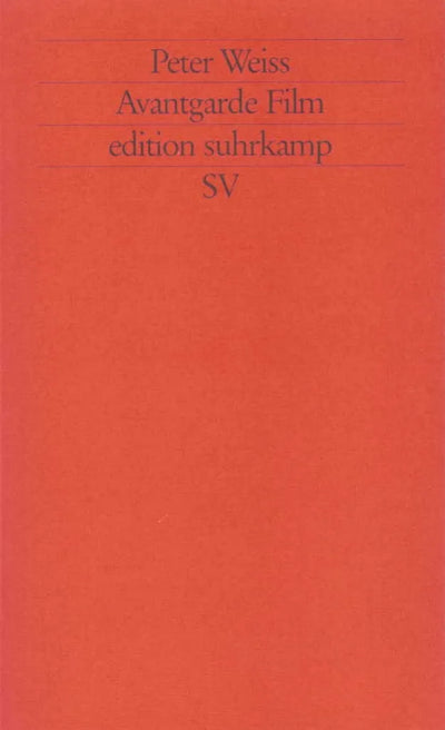 Avantgarde Film