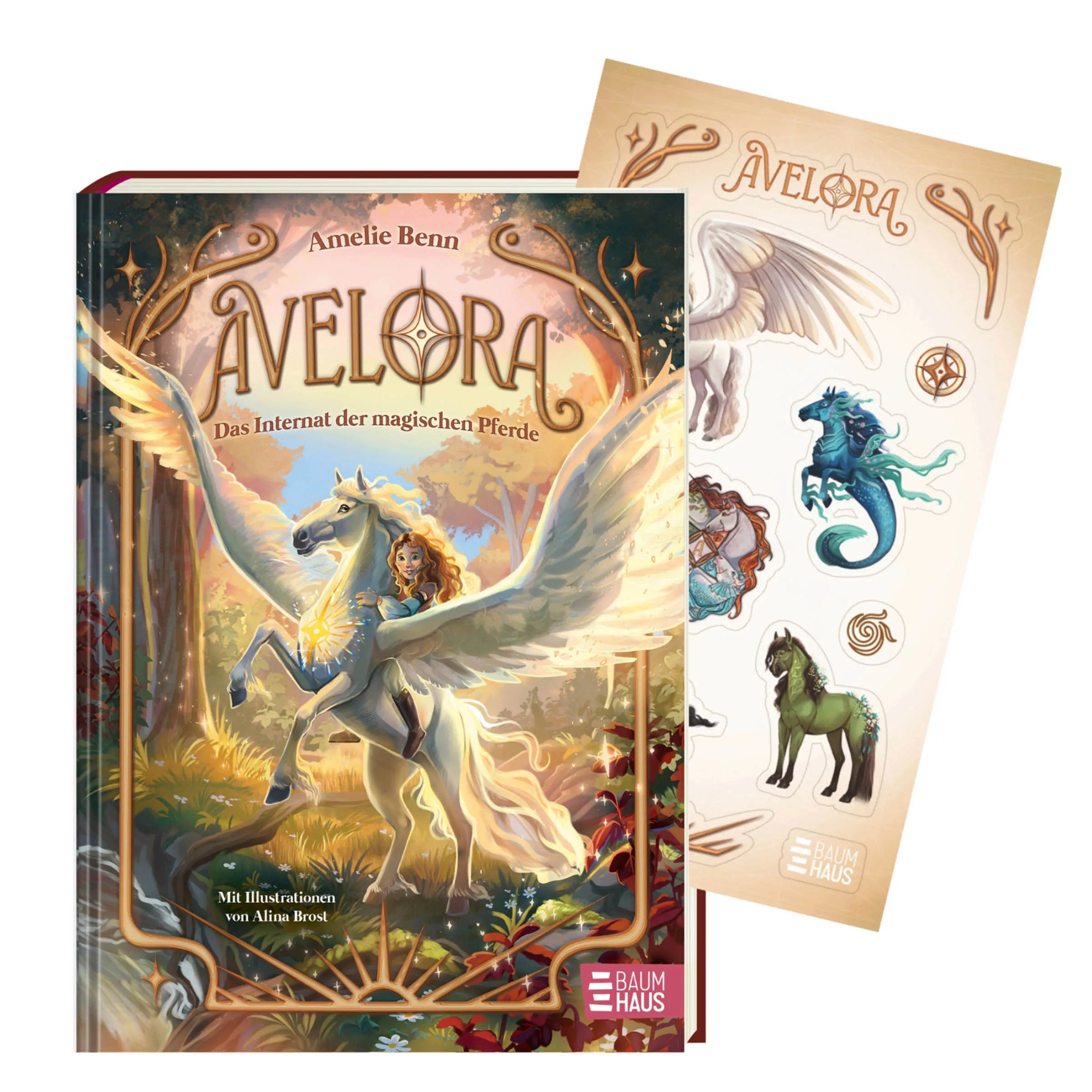 Detailansicht: Avelora - Das Internat der magischen Pferde (Hardcover)