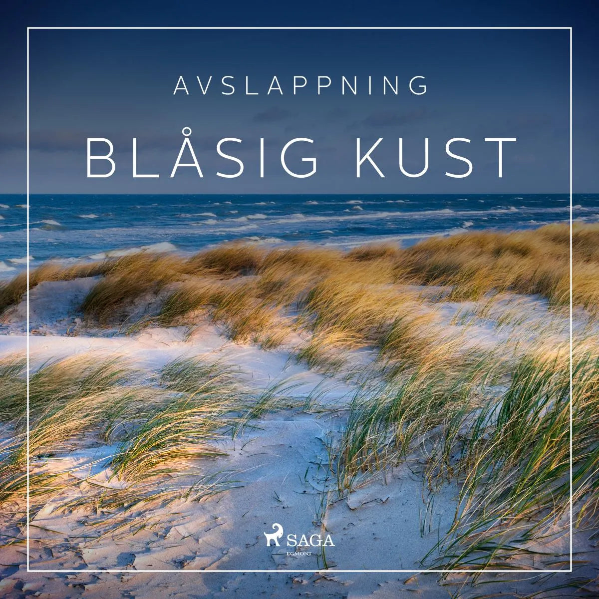 Cover: Avslappning - Blåsig kust (Hörbuch Download) von Rasmus Broe