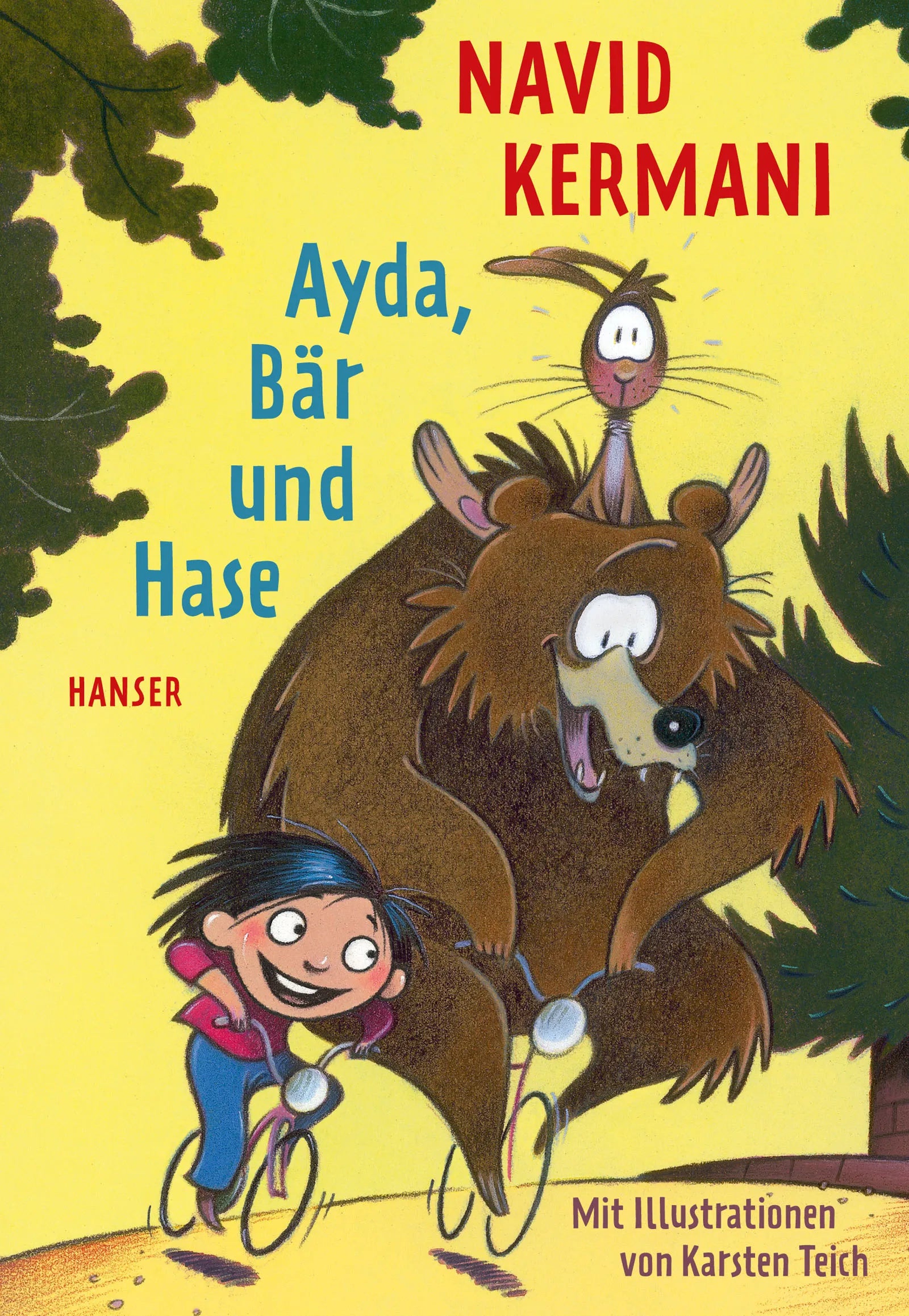 Buchcover von 'Ayda, Bär und Hase' - Gebundene Ausgabe von Navid Kermani