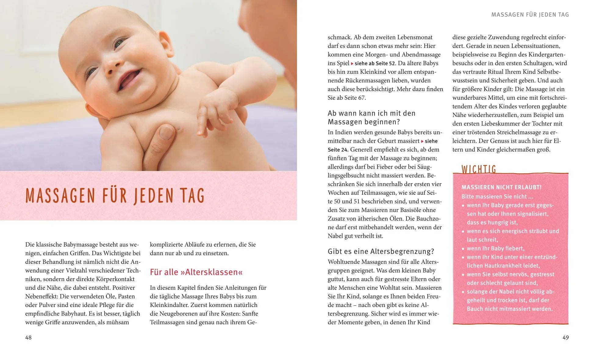 Produktansicht: Babymassage (Taschenbuch)
