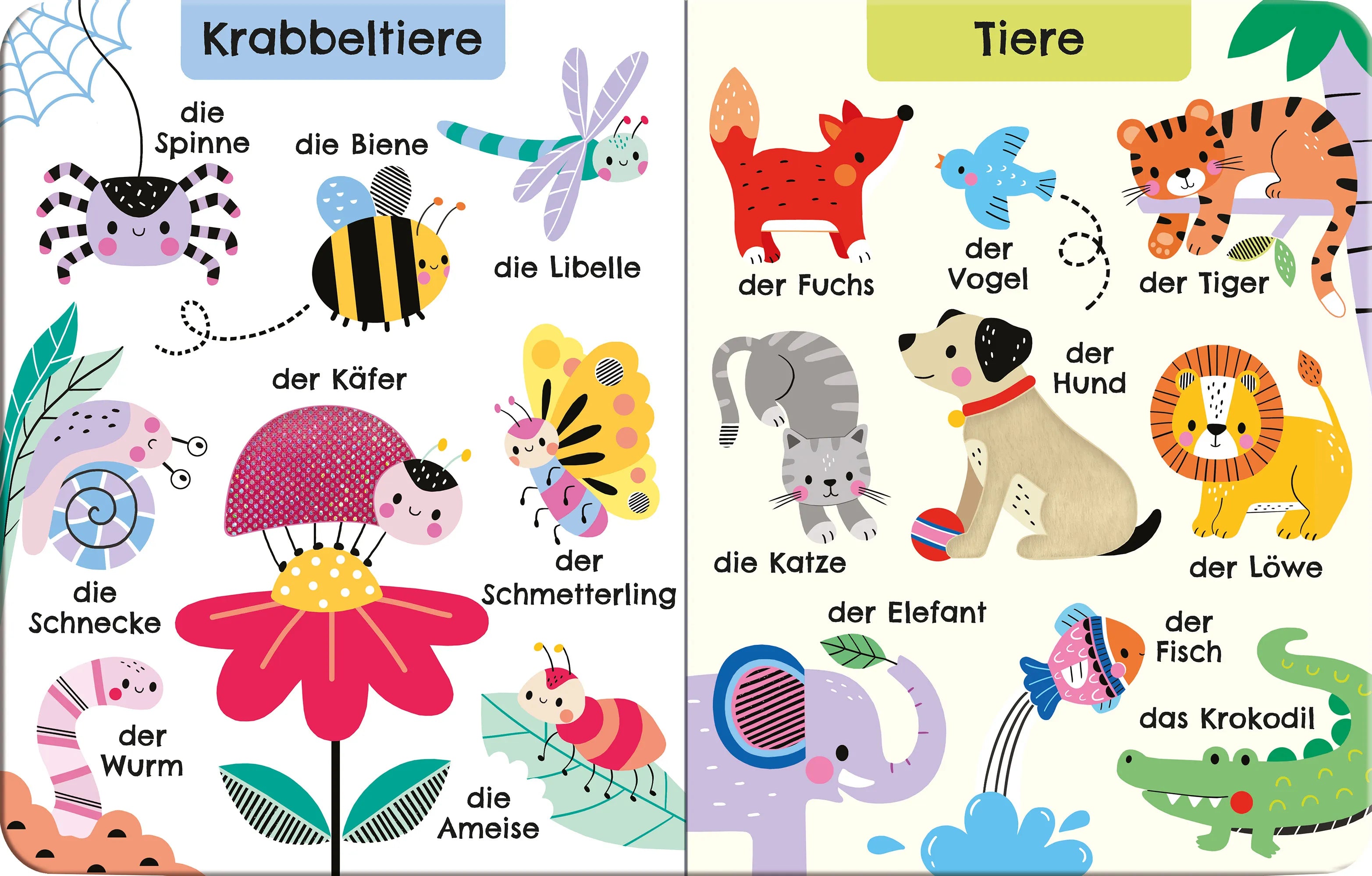 Detailansicht: Babys erstes Fühlbuch: Meine ersten Wörter (Hardcover)