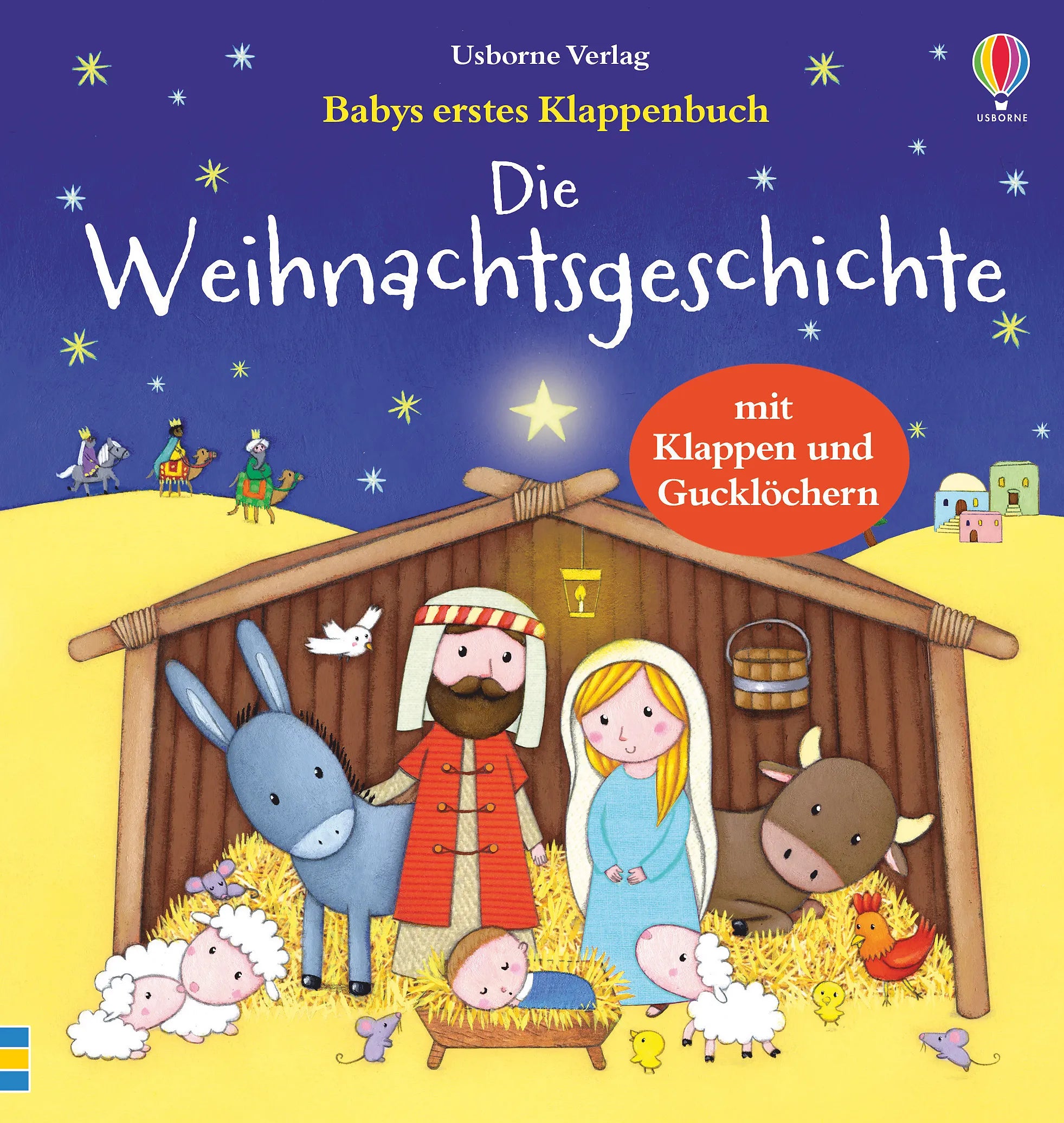 Buchcover von 'Babys erstes Klappenbuch: Die Weihnachtsgeschichte' - Gebundene Ausgabe von Jessica Greenwell