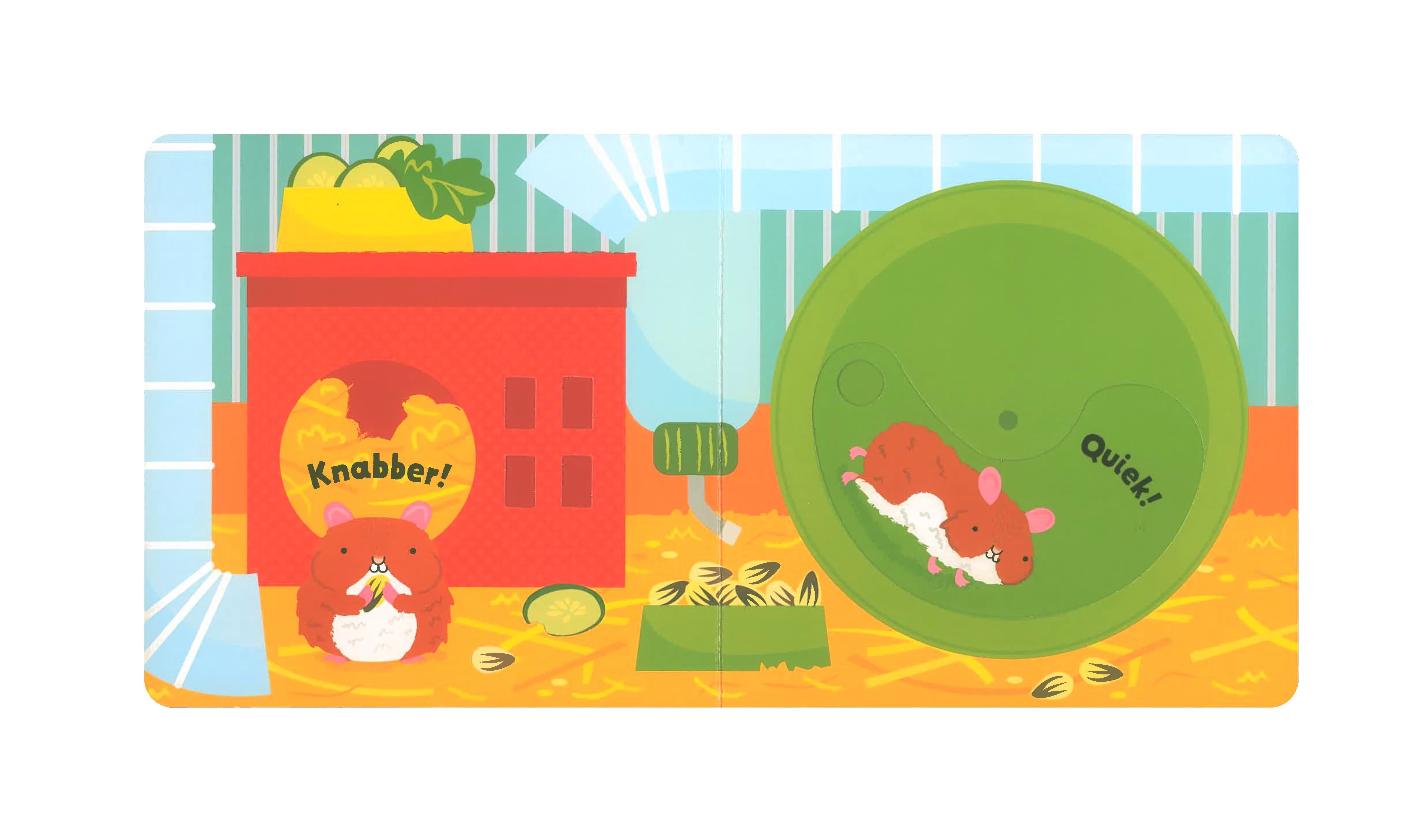 Produktansicht: Babys erstes Schiebebuch: Haustiere (Gebundene Ausgabe)