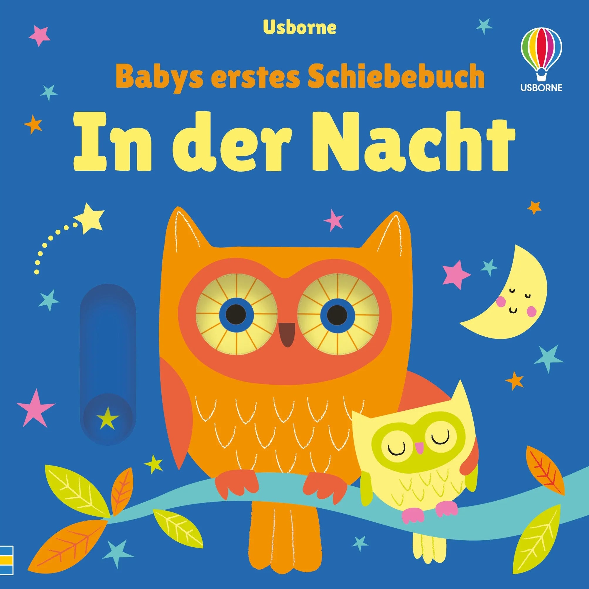Buchcover von 'Babys erstes Schiebebuch: In der Nacht' - Gebundene Ausgabe von Fiona Watt