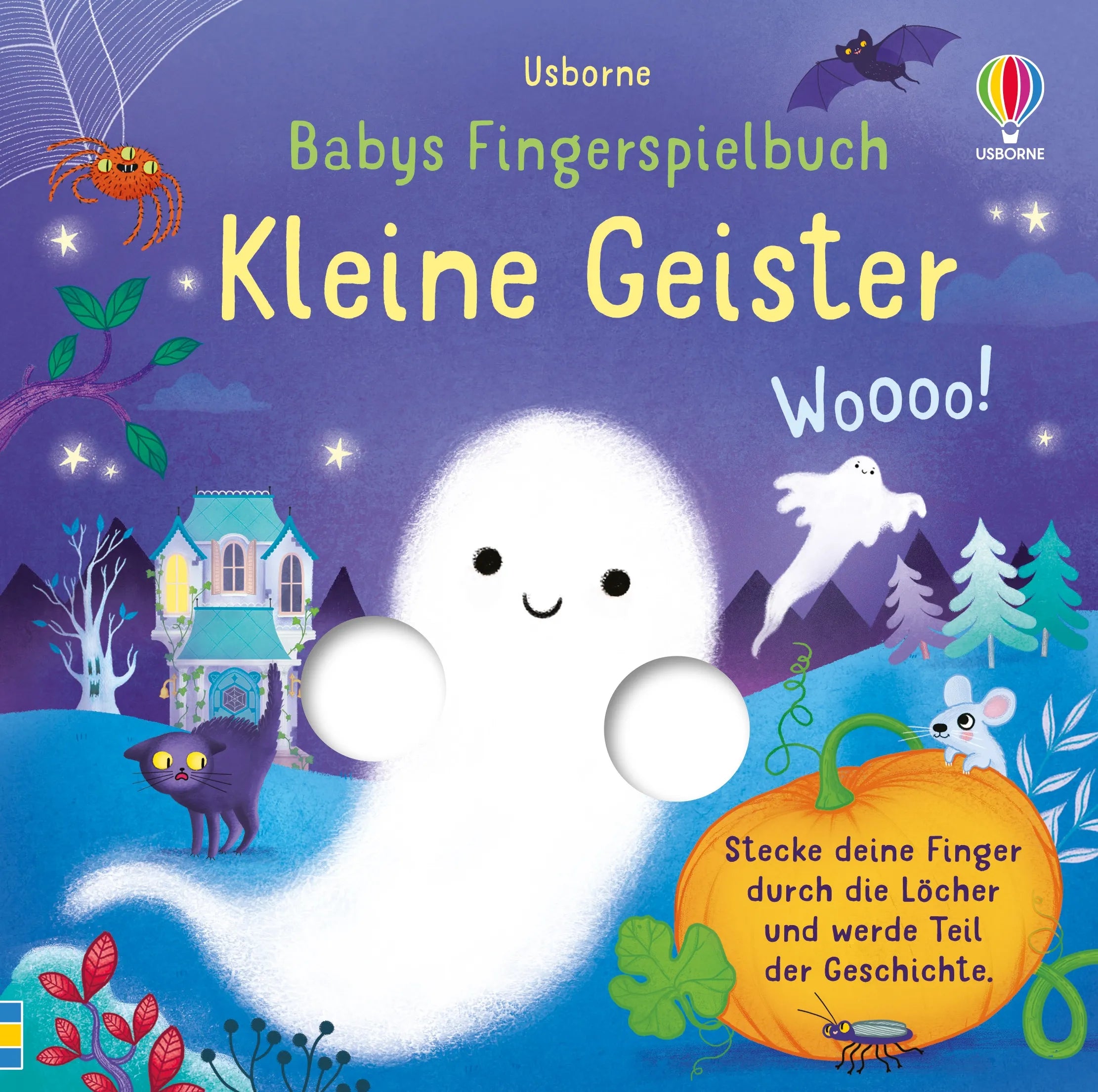 Buchcover von 'Babys Fingerspielbuch: Kleine Geister' - Gebundene Ausgabe von Felicity Brooks