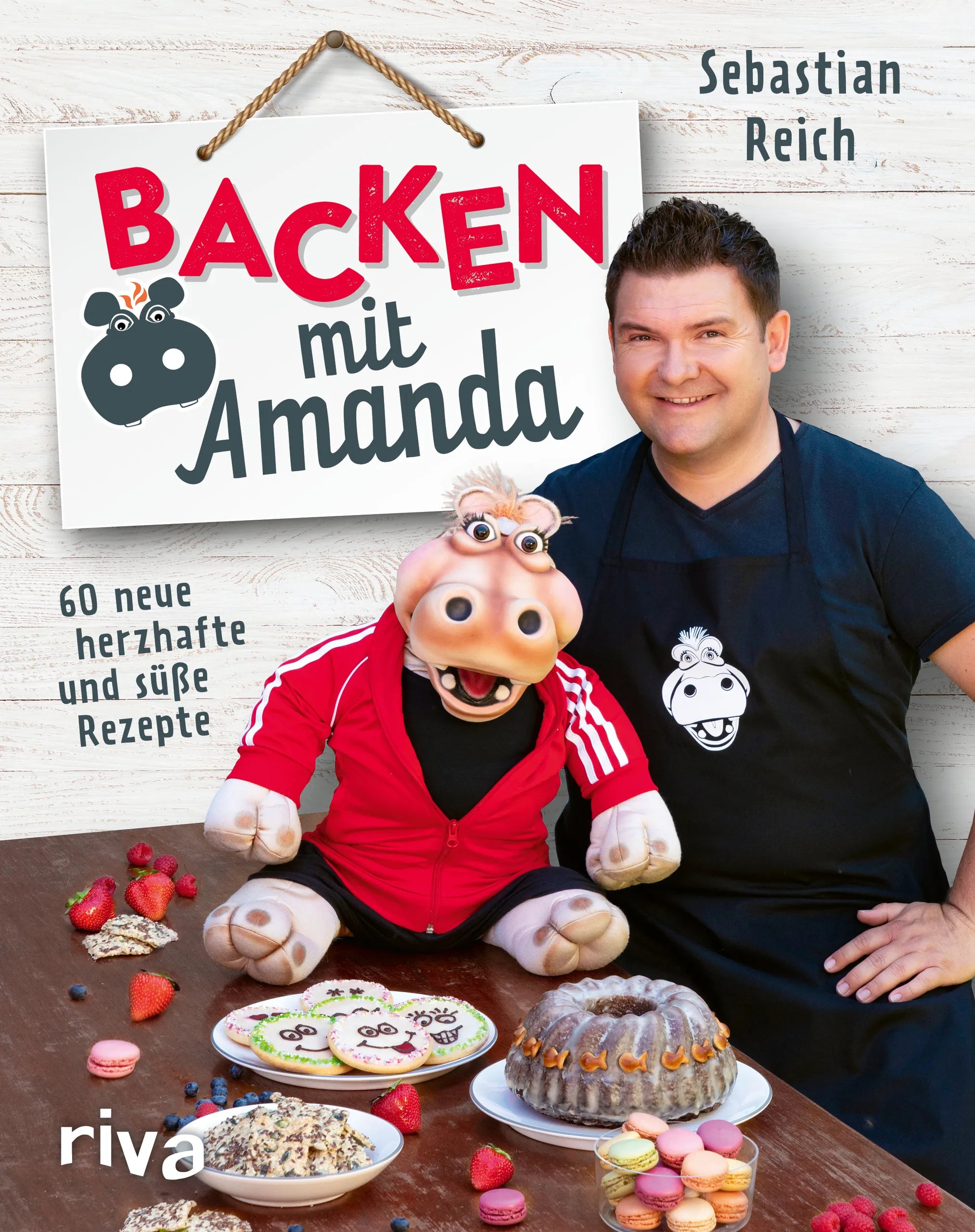 Buchcover von 'Backen mit Amanda' - Gebundene Ausgabe von Sebastian Reich