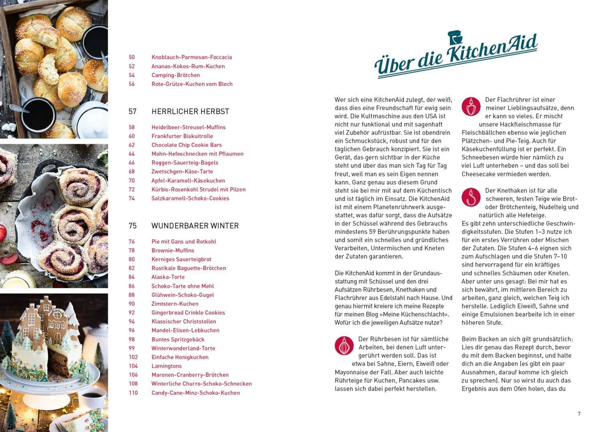 Detailansicht: Backen mit der KitchenAid (Taschenbuch)