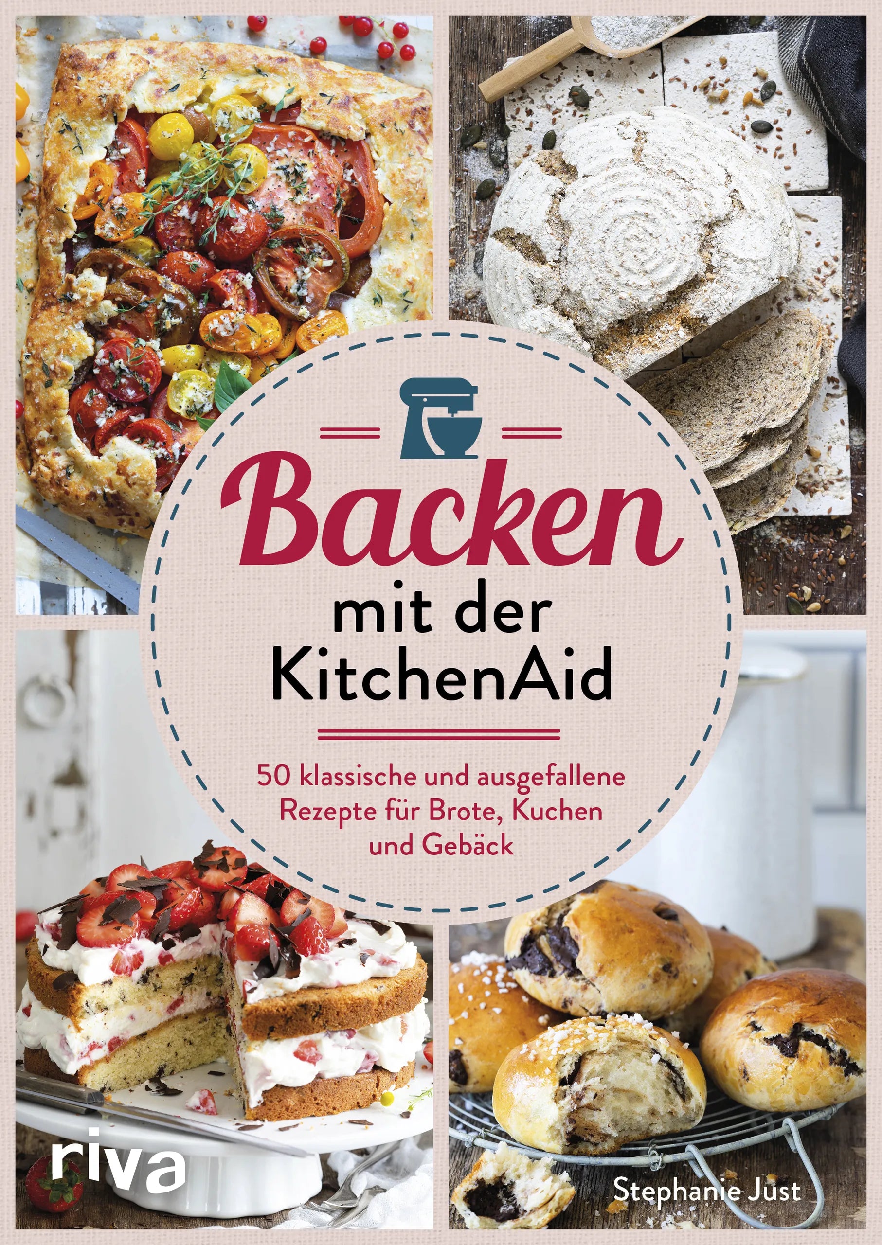 Buchcover von 'Backen mit der KitchenAid' - Taschenbuch von Stephanie Just