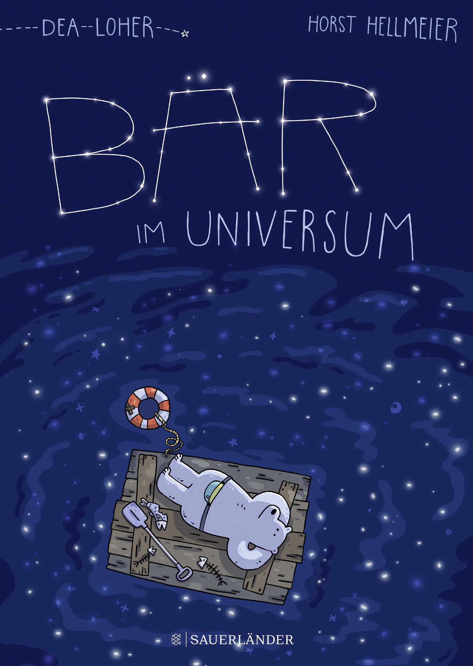 Buchcover von 'Bär im Universum' - Gebundene Ausgabe von Dea Loher
