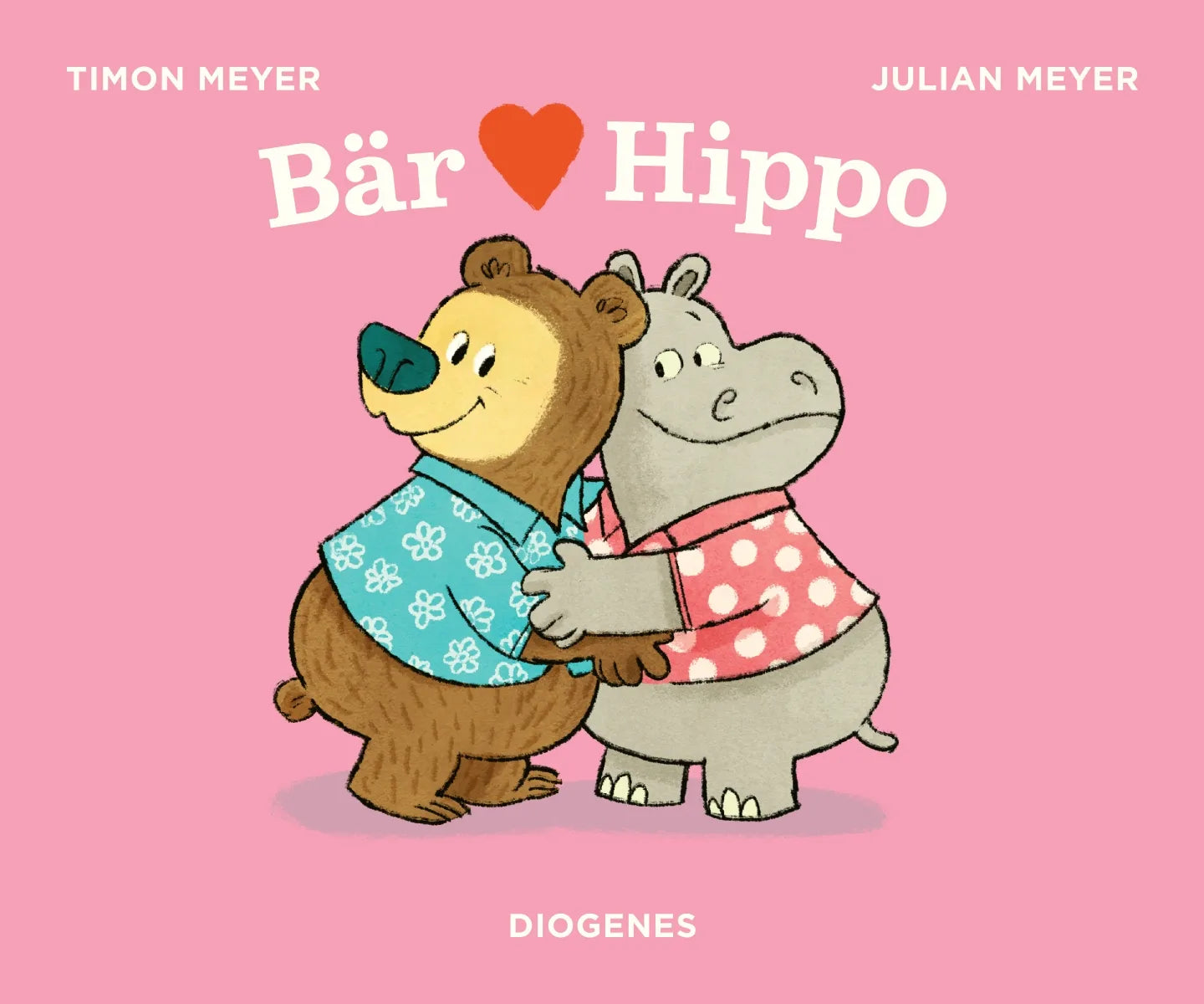 Buchcover von 'Bär liebt Hippo' - Gebundene Ausgabe von Timon Meyer