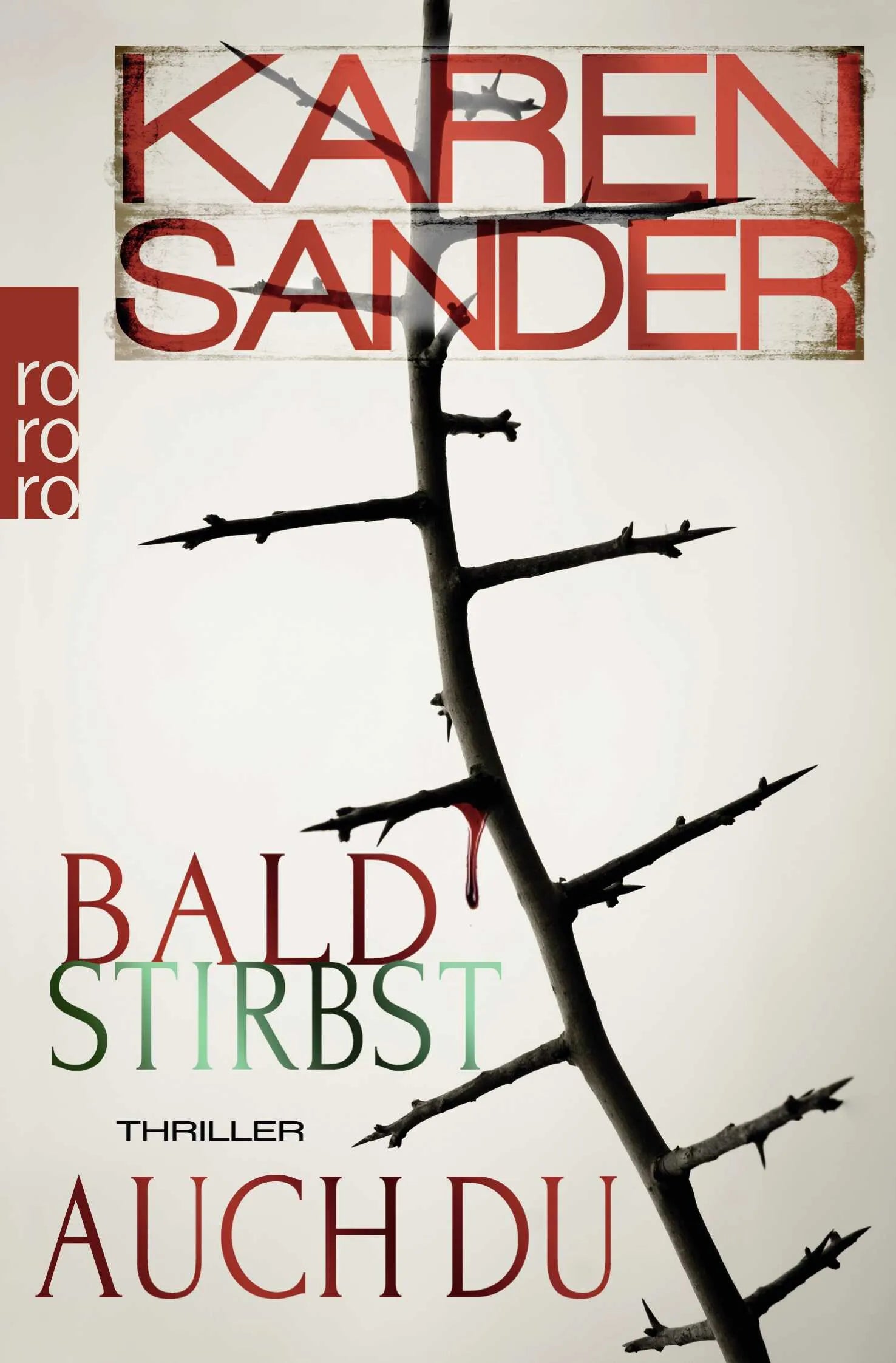 Buchcover von 'Bald stirbst auch du' - Taschenbuch von Karen Sander