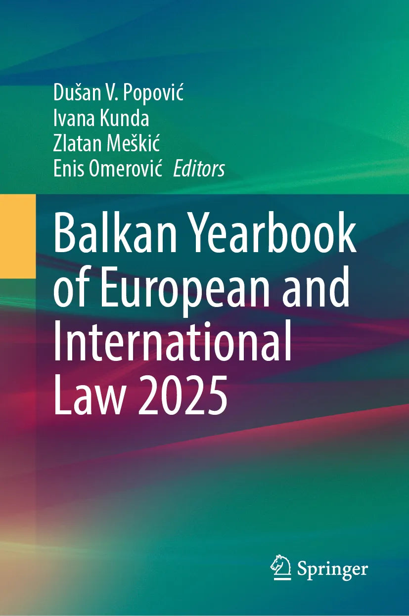 Cover: Balkan Yearbook of European and International Law 2025 (E-Book)