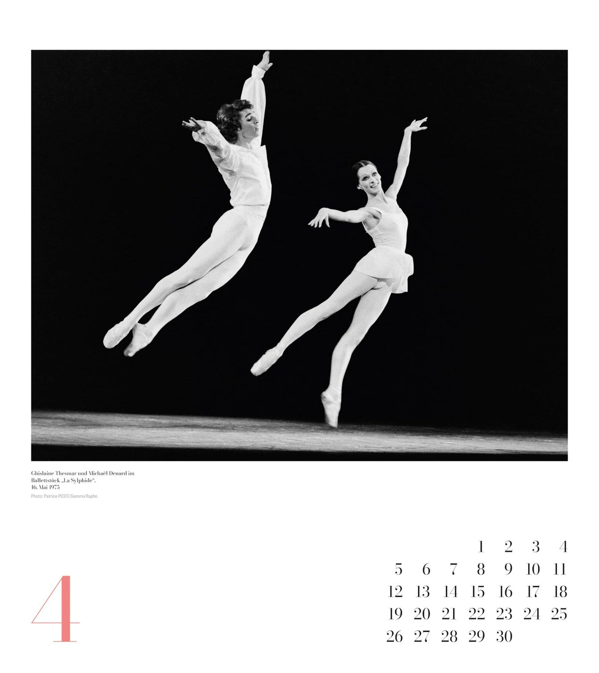 Ballett Kalender 2027 – Ansicht