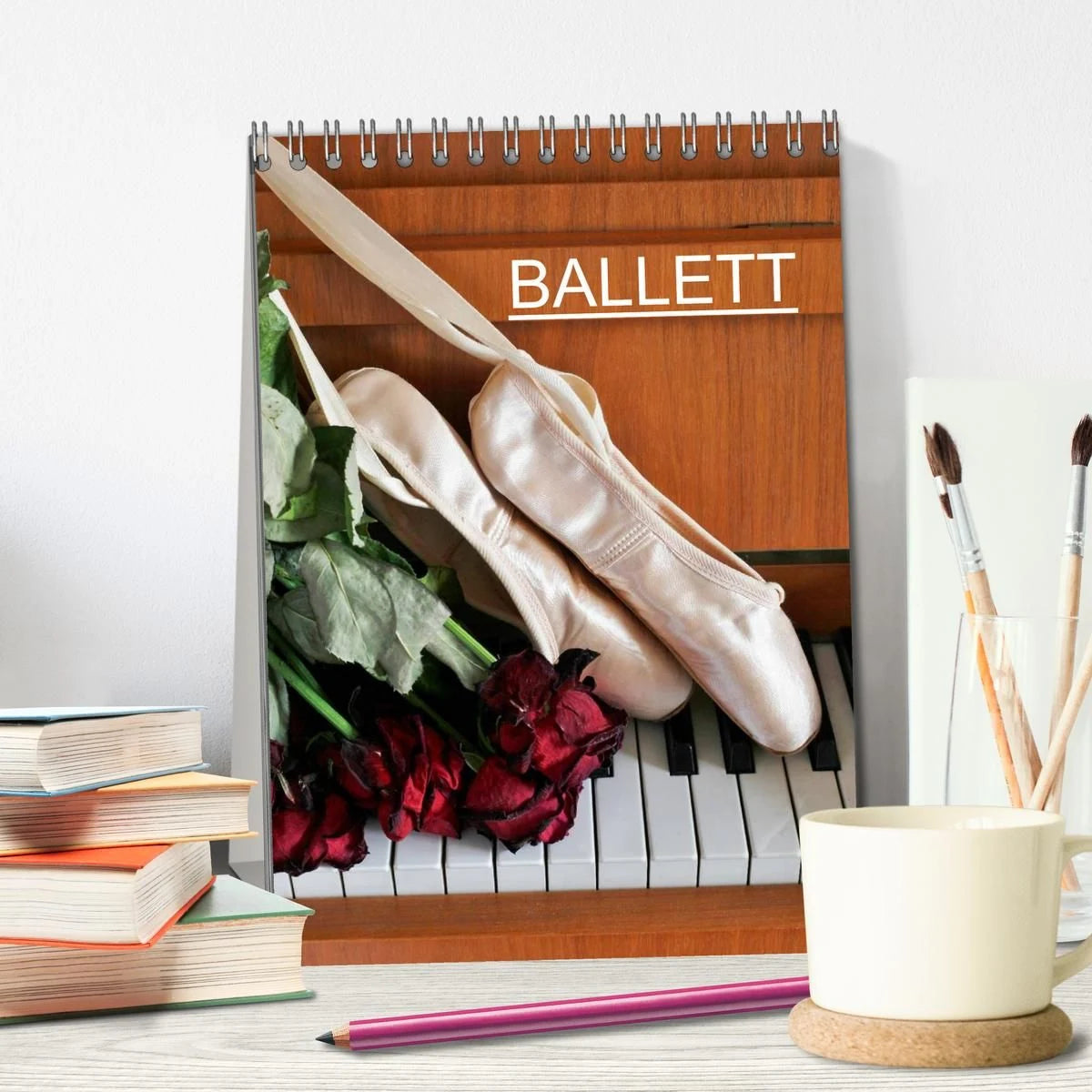 Ballett (Tischkalender 2027 DIN A5 hoch), CALVENDO Monatskalender – Ansicht