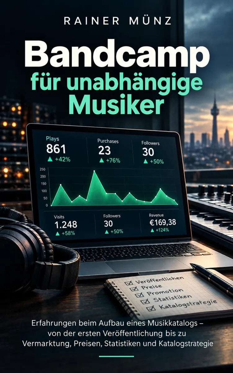 Cover: Bandcamp für unabhängige Musiker (E-Book) von Rainer Münz