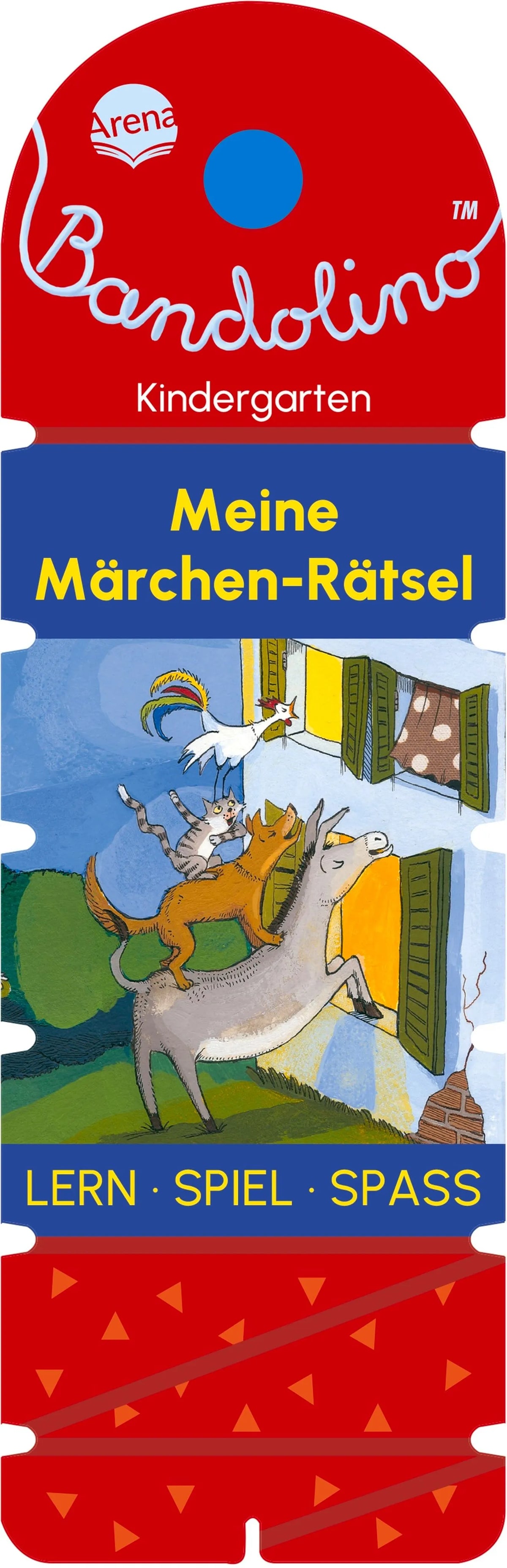 Cover: Bandolino. Meine Märchen-Rätsel (Buch) von Friederike Barnhusen