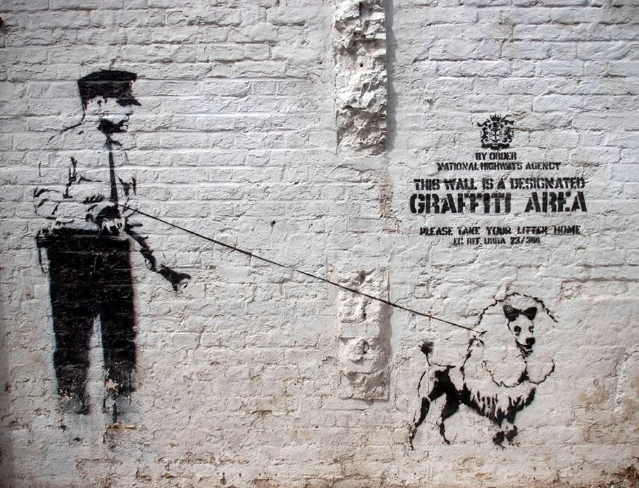 Banksy 2027 – Eintragkalender – Ansicht