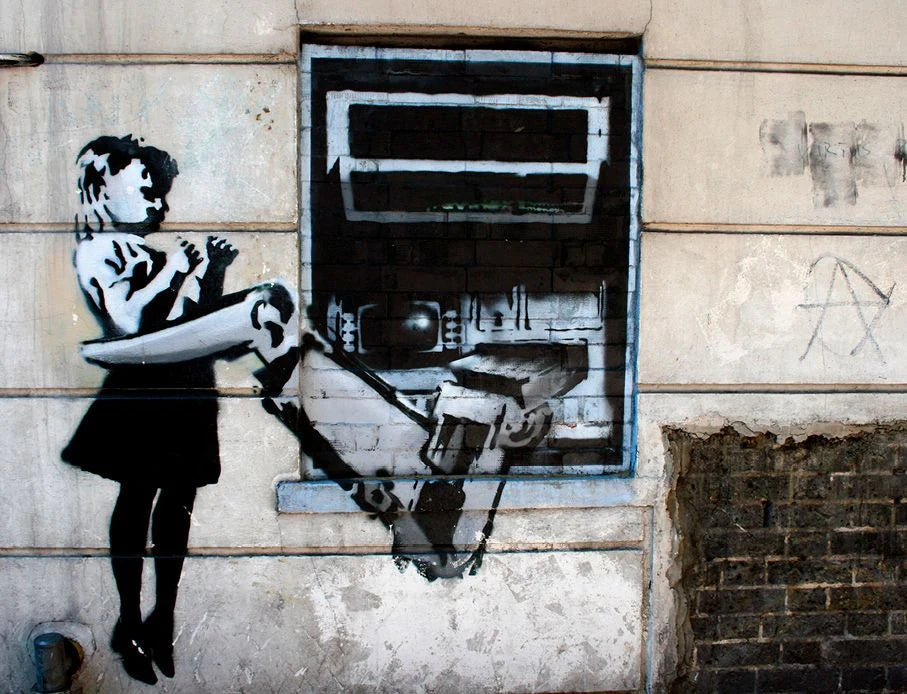 Banksy 2027 – Eintragkalender – Ansicht