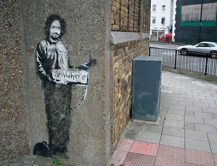Banksy 2027 – Eintragkalender – Ansicht