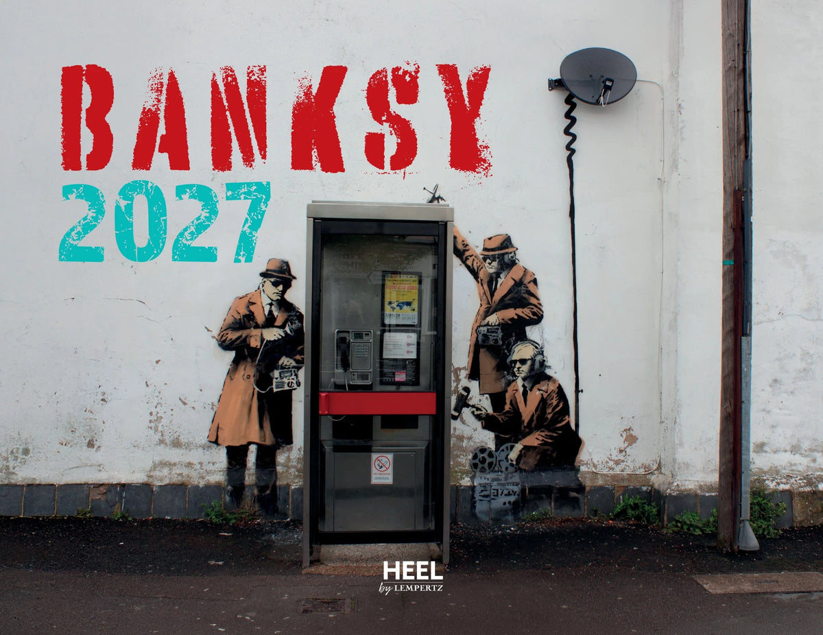 Wandkalender: Banksy 2027 – Eintragkalender