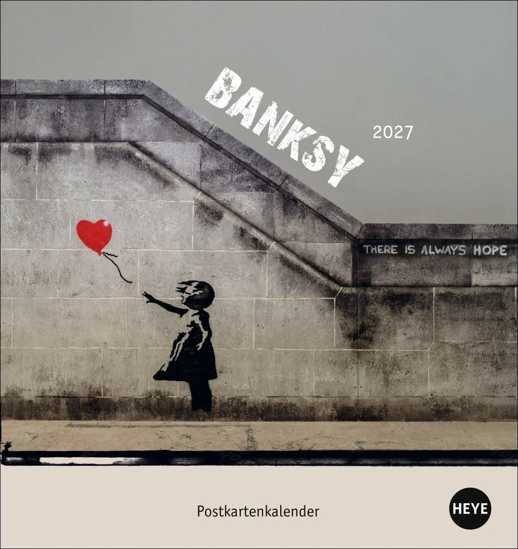 Postkartenkalender: Banksy Postkartenkalender 2027