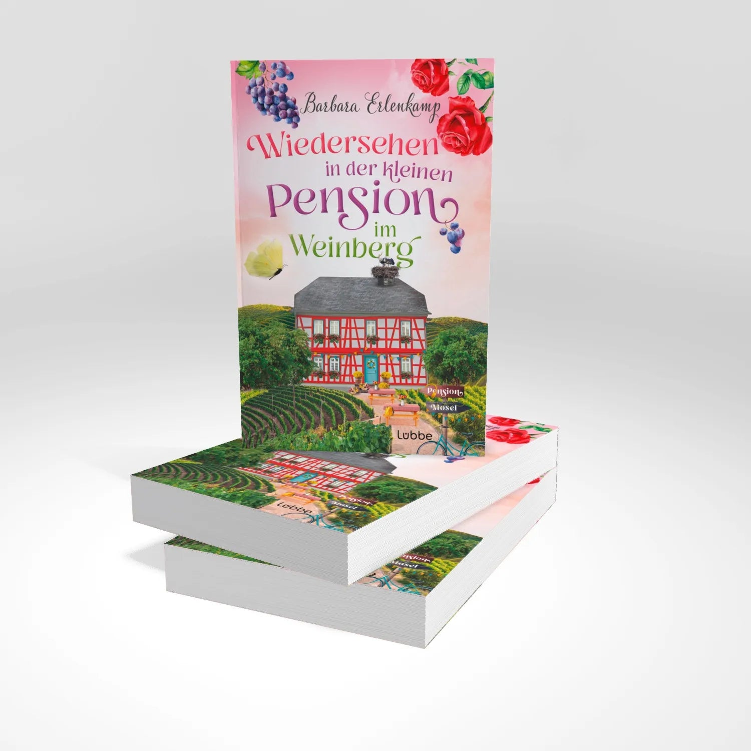 Produktansicht: Wiedersehen in der kleinen Pension im Weinberg (Taschenbuch)