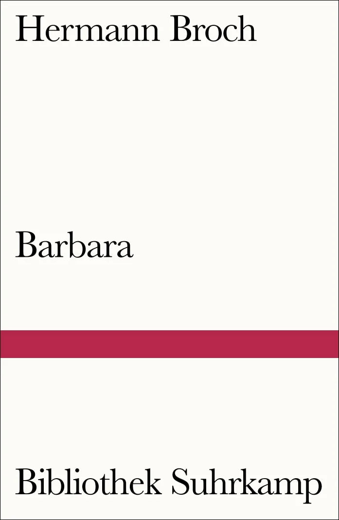 Buchcover von 'Barbara' - Taschenbuch von Hermann Broch