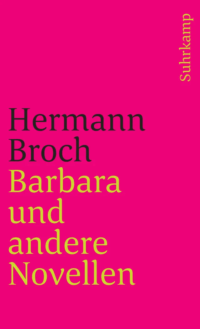 Buchcover von 'Barbara und andere Novellen' - Taschenbuch von Hermann Broch