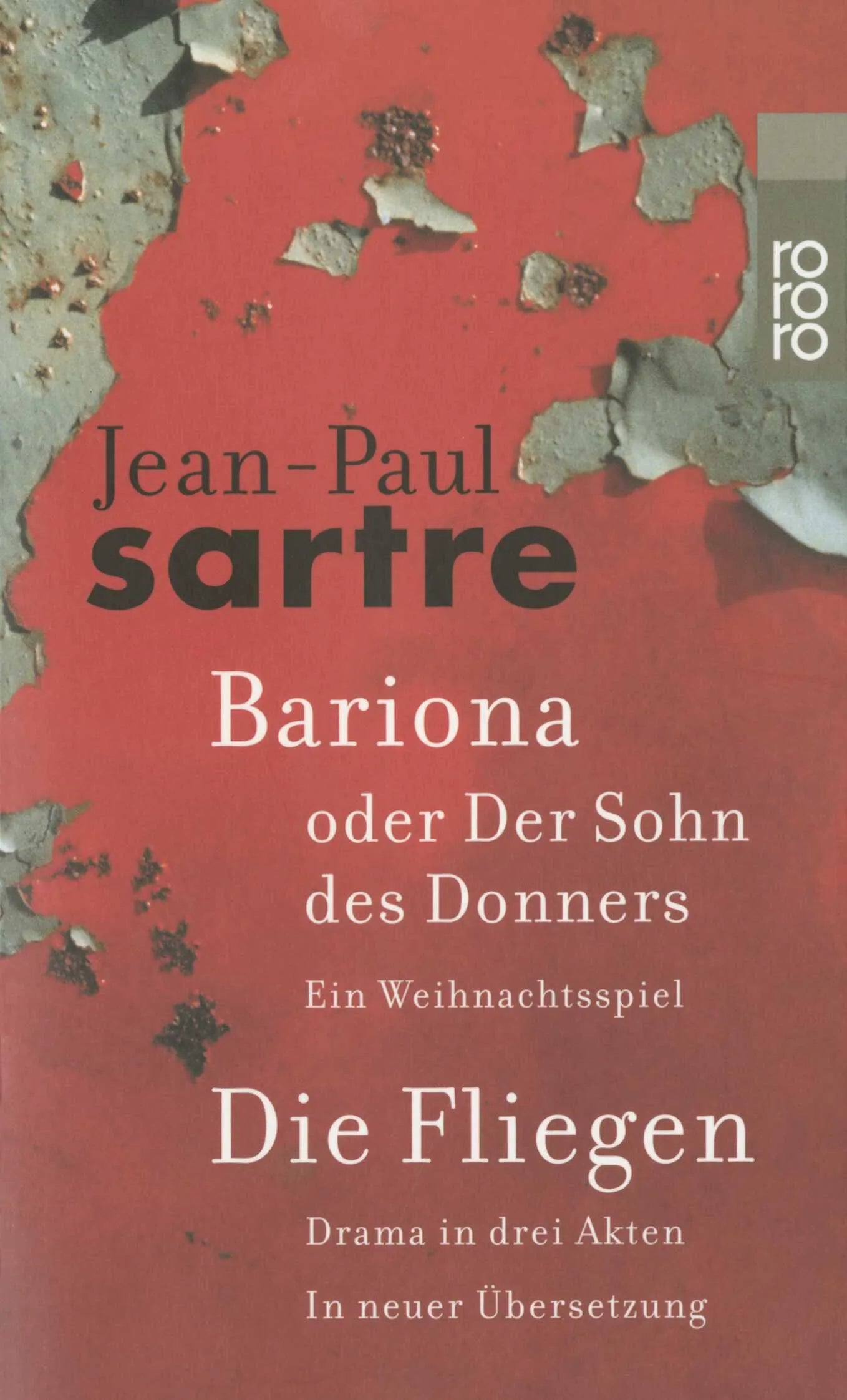Buchcover von 'Bariona oder Der Sohn des Donners / Die Fliegen' - Taschenbuch von Jean-Paul Sartre