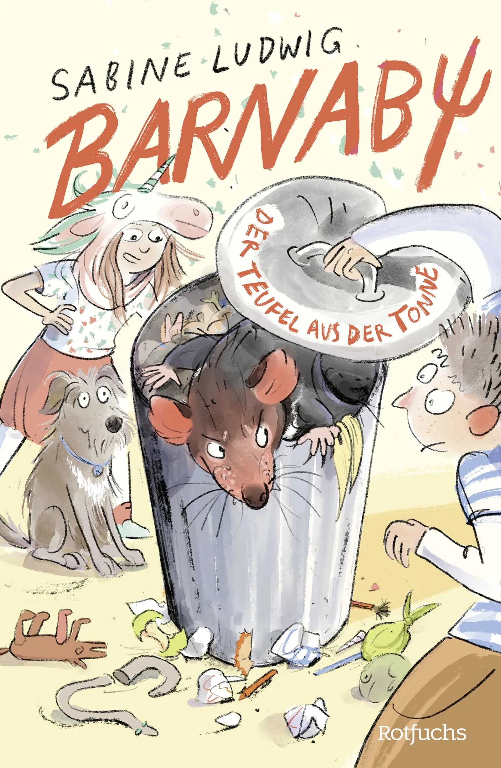 Buchcover von 'Barnaby – Der Teufel aus der Tonne' - Gebundene Ausgabe von Sabine Ludwig