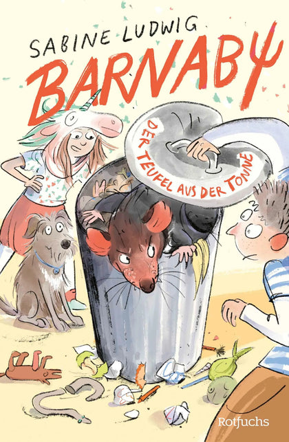 Cover: Barnaby – Der Teufel aus der Tonne (Hardcover) von Sabine Ludwig