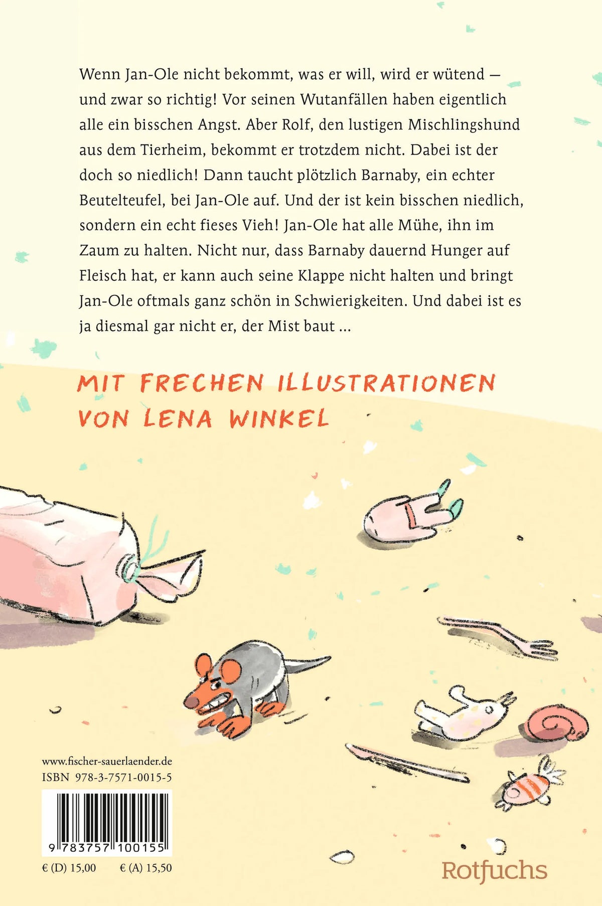 Rückseite: Barnaby – Der Teufel aus der Tonne (Hardcover)