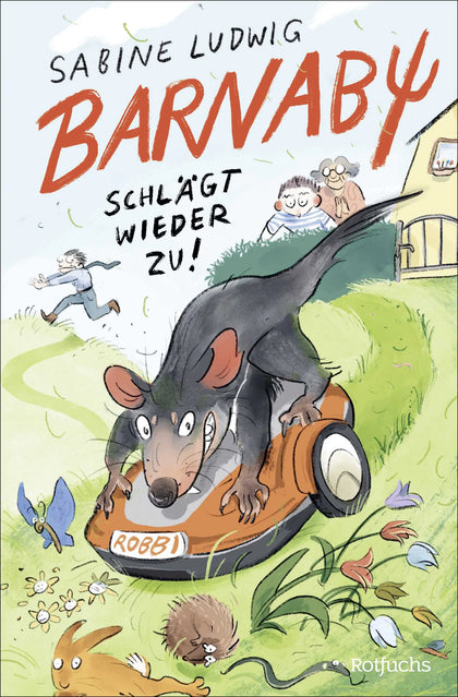 Buchcover von 'Barnaby schlägt wieder zu!' - Gebundene Ausgabe von Sabine Ludwig