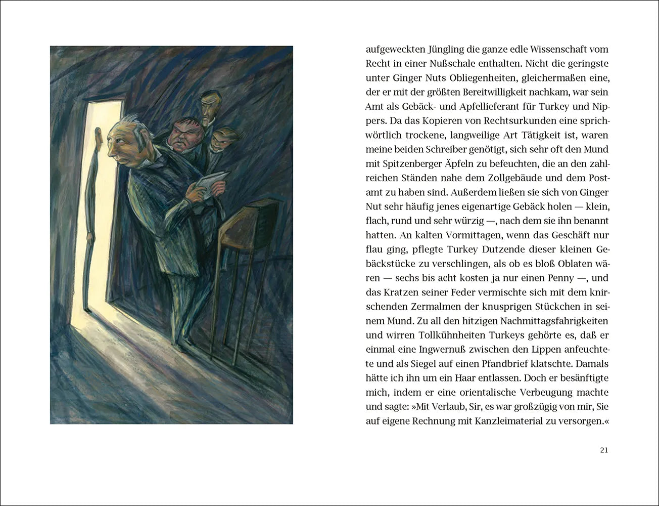 Innenansicht von 'Bartleby, der Schreiber' - Gebundene Ausgabe