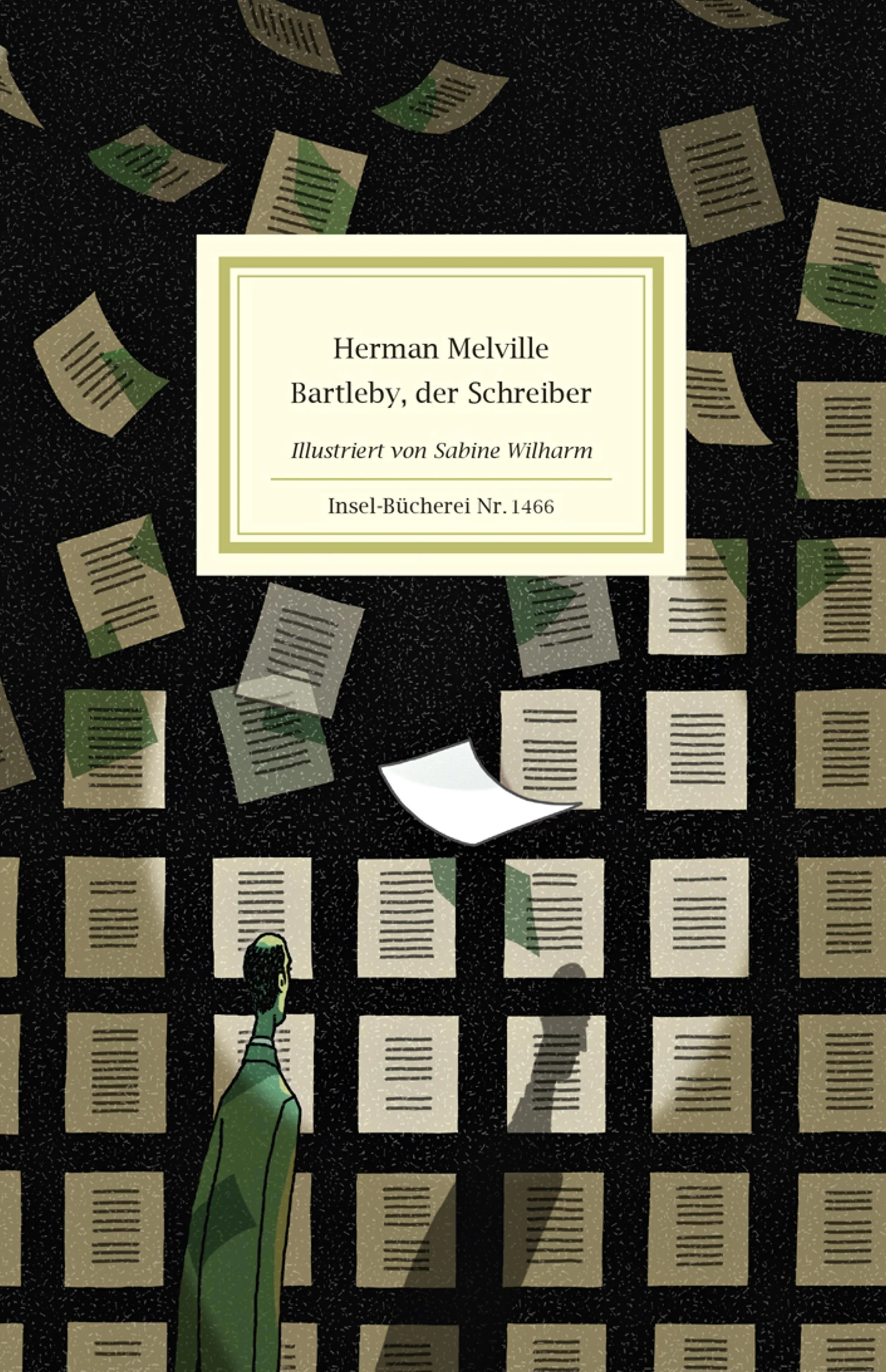 Buchcover von 'Bartleby, der Schreiber' - Gebundene Ausgabe von Herman Melville