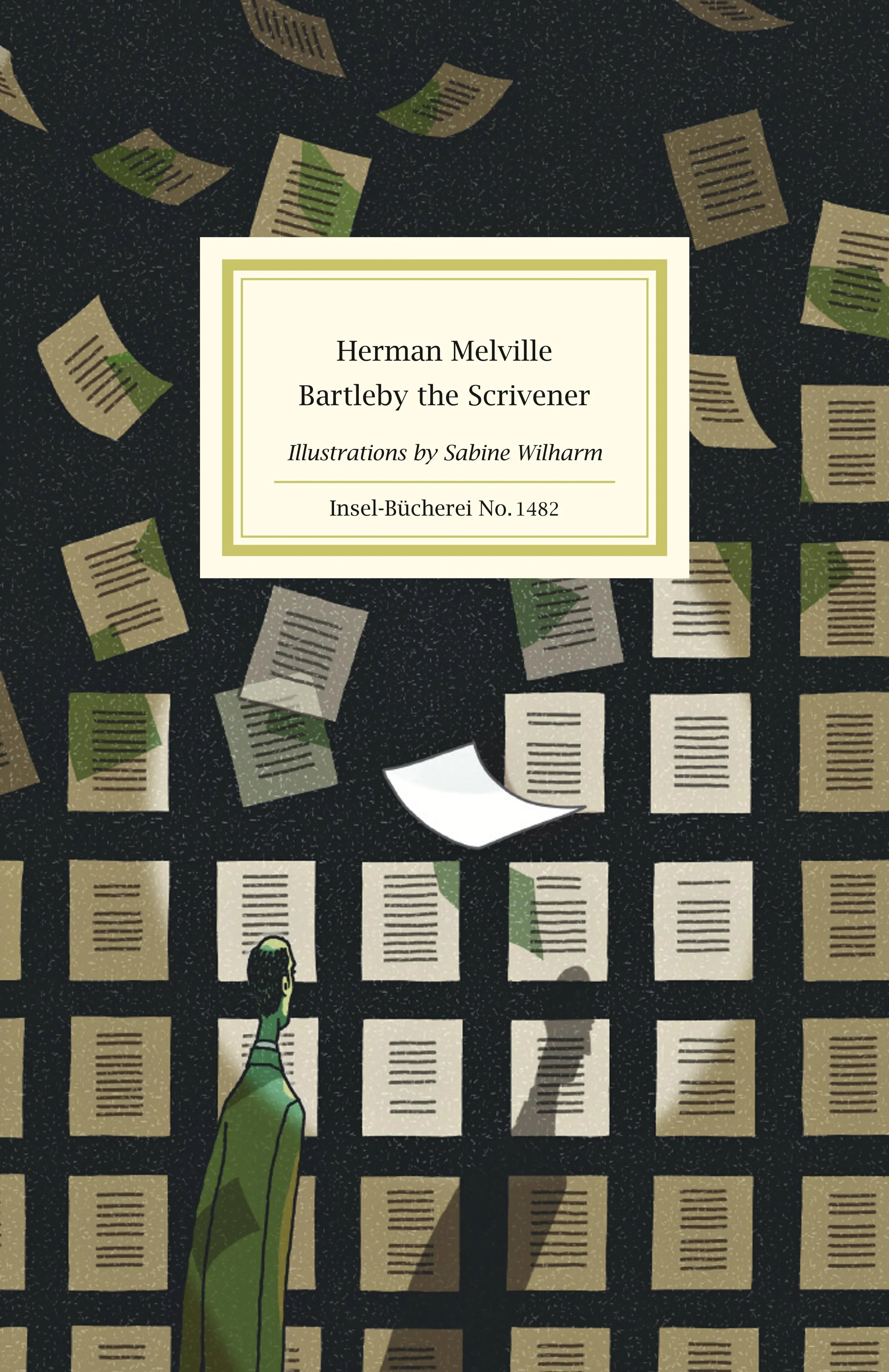 Buchcover von 'Bartleby, the Scrivener' - Gebundene Ausgabe von Herman Melville