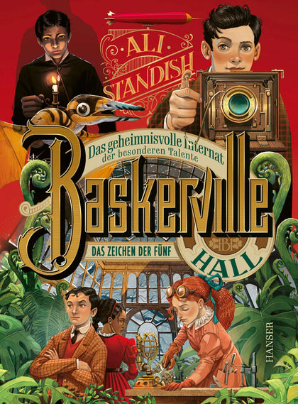 Cover: Baskerville Hall - Das geheimnisvolle Internat der besonderen Talente: Das Zeichen der Fünf (E-Book) von Ali Standish